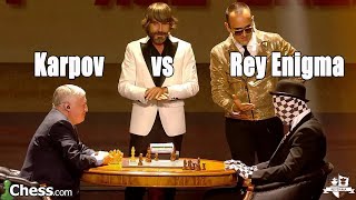 Rey Enigma Vs Anatoly Karpov  Final Got Talent 2021 [upl. by Nyrhtac575]