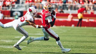 Brandon Aiyuks Best Plays vs the Arizona Cardinals in Week 5  49ers [upl. by Williamson]