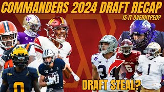 Washington Commanders 2024 NFL Draft Recap and Analysis  KUWTC S3E39 [upl. by Christmann]