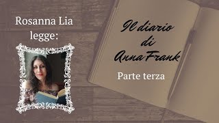 Anna Frank Diario Parte terza Audiolibro [upl. by Hnilym]