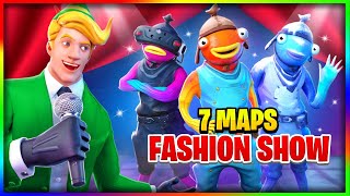 👗 best 7 FASHION SHOW maps in Fortnite CREATIVE 20  fortnite fashion show code 2023 👠 [upl. by Eidda]