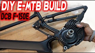 Cheap affordable emountain bike build  DIY Carbon Bikes F150e w Bafang M600 [upl. by Eiltan]