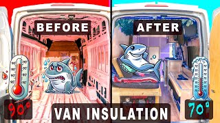 Insulation 101 The MOST CRUCIAL Step in Your Van Build Avoid These Mistakes [upl. by Esinev]