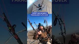 Terrifying moment paraglider falls out of the sky [upl. by Zosema662]