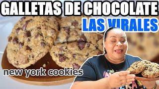 GALLETAS DE CHOCOLATE NEW YORK COOKIE [upl. by Afesoj]