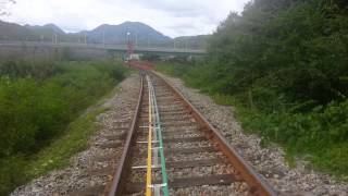 Gangchon Rail Bike Park in Gangwondo [upl. by Yelyak]