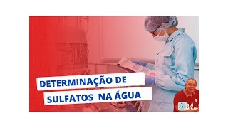 DETERMINACAO DE SULFATO NA ÁGUA [upl. by Octave685]