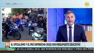 El oficialismo y el PRO enfrentan la crisis por el presupuesto educativo │N800│ 011124 [upl. by Aihn20]