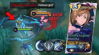 UNLIMITED CRITICAL BUILD MELISSA TOTALLY DESTROYED ENEMIES with a twist🤪 [upl. by Tudor]