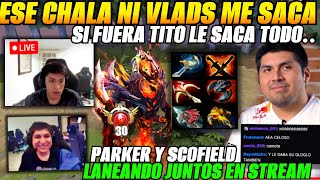 😲Parker SF y scofield lanean juntos en stream😲si fuera tito [upl. by Hgielrebmik693]