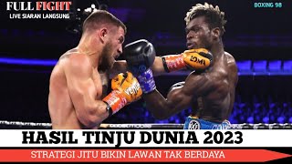 HASIL TINJU DUNIA  STRATEGI JITU BIKIN LAWAN TAK BERDAYA  VASILIY LOMACHENKO VS RICHARD COMMEY [upl. by Hachmann987]