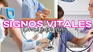 🩺SIGNOS VITALES en ENFERMERÍA Guía teórica alteraciones valores normales Cofia Educativa [upl. by Esital]