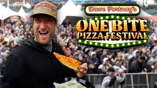 Dave Portnoys One Bite Pizza Fest — Behind The Scenes [upl. by Solon]