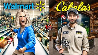 Walmart vs Cabela’s Budget Fishing Challenge [upl. by Therine]