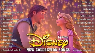 Lyrics Disney Songs 2024 💎 The Best Collection Soundtracks In Walt Disney Histor🍓Best Disney Music [upl. by Klump]