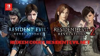 Nintendo Switch Redeeming Codes for Resident Evil Revelations 1 amp 2 [upl. by Suiradel757]