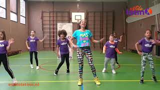 Iko Iko My bestie  Zumba Kids  Estilo Latino  Sonia Rosales ZumbaClass [upl. by Hsotnas820]