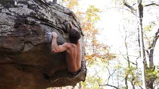 Moss Rock  Lost Roof Low V4 [upl. by Quickel]