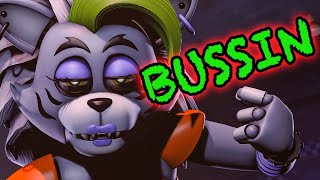 SFM FNAF Roxanne the Wolf Song quotBussinquot by Bemax Official Music Video [upl. by Tinya]