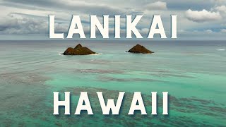 Lanikai Beach amp Mokes  Drone 4K [upl. by Ravo]