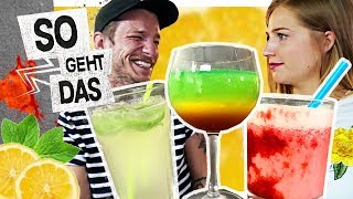 Die absolut BESTEN ALKOHOLFREIEN COCKTAILS zum SELBER machen  So Geht Das [upl. by Tedi]