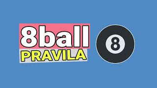 Bilijar pravila  8ball osmica Gde se ubacuje crna [upl. by Analat]