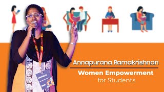 Speech on Women Empowerment for Students  ANNAPURANA RAMAKRISHNAN [upl. by Janine]