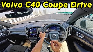 2024 Volvo C40 Recharge Drive Review l Better Than BMW iX1 aayushssm [upl. by Aramak]