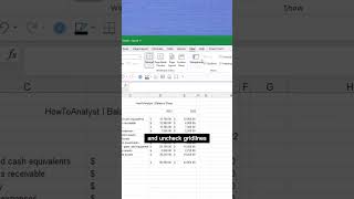 11 Steps  Format Balance Sheet In Excel [upl. by Enelrae629]