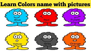 Learn Colors name for kids   Fun and educational video   CoComelon KidsRomaShow [upl. by Anpas568]