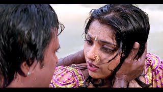 Rajinikanth Forcefully Kiss Meena  MUTHU  Tamil Movie Scene [upl. by Lorolla930]