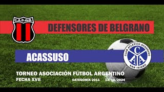 DEFE 0 Acassuso 0 20241013 AFA [upl. by Atteynad]