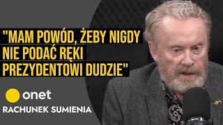 Olbrychski Mam powód żeby nigdy nie podać ręki prezydentowi Dudzie [upl. by Garnette]