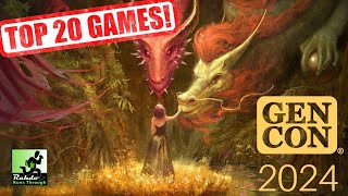 Our 20 MUSTHAVE Games of Gencon 2024 [upl. by Ominoreg]