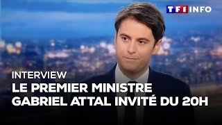 Gabriel Attal  quotMa méthode cest dêtre lucide et de dire la véritéquot [upl. by Eelatan703]