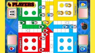 Ludo Game in 4 Players  Ludo King 4 Players  Ludo King  Ludo Gameplay  427 [upl. by Sidoney958]