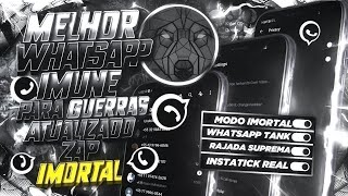 🤍⚡ NOVO MELHOR WHATSAPP IMUNE PRIMÁRIO E SECUNDÁRIO 100 ATUALIZADO FUNÇÕES INCRÍVEIS ⚡🖤 [upl. by Melar206]