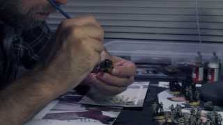 ASMR Paint All the Minis  Miniature painting visual triggers brushing softspeaking [upl. by Karita]