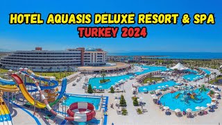 Hotel Aquasis Deluxe Resort amp Spa  Hotel Tour 2024 Didim Turkey [upl. by Minette]