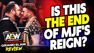 AEW Dynamite Grand Slam 92023 Review  EDDIE KINGSTON WINS ROH TITLE POSSIBLE ADAM COLE INJURY [upl. by Erika]