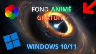 TUTO fond décran animé pc GRATUIT [upl. by Auqinot]