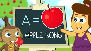 Apple Song  More Nursery Rhymes amp Kids Songs [upl. by Linnie]