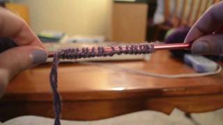 knitting for beginners casting on stitches [upl. by Anielram]