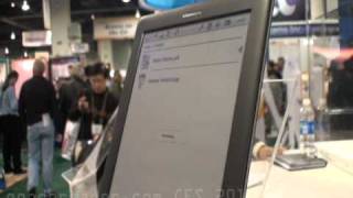 Hanvon Color eInk eReader exclusive at CES [upl. by Darla]