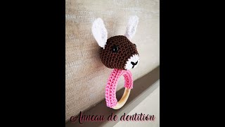 Tuto Crochet quot Anneau de dentition ou Hochetquot Le Lapin [upl. by Scharaga]