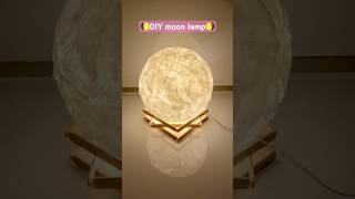 DIY Moon Lamp🌕 [upl. by Pazit]