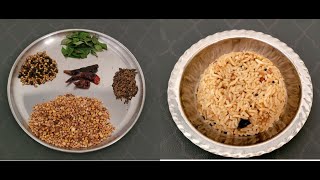 Puliyodharai recipe in Tamil  Tamarind rice recipe  Kovil Puliyodharai [upl. by Surbeck]