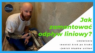 Montaż odpływu liniowego [upl. by Bohon495]