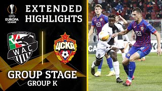 Wolfsberg vs CSKA Moscow Extended Highlights  UCL on CBS Sports [upl. by Lilahk]