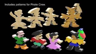 Wood Toy Plans  Pirate Ship amp Pirate Cove Play Set [upl. by Rento]